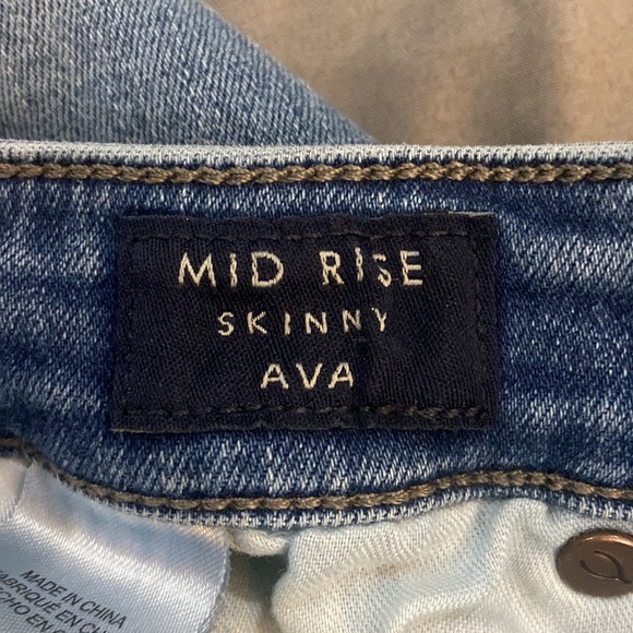 Lucky Brand Ava Skinny Mid Rise Jeans - Picture 8 of 9